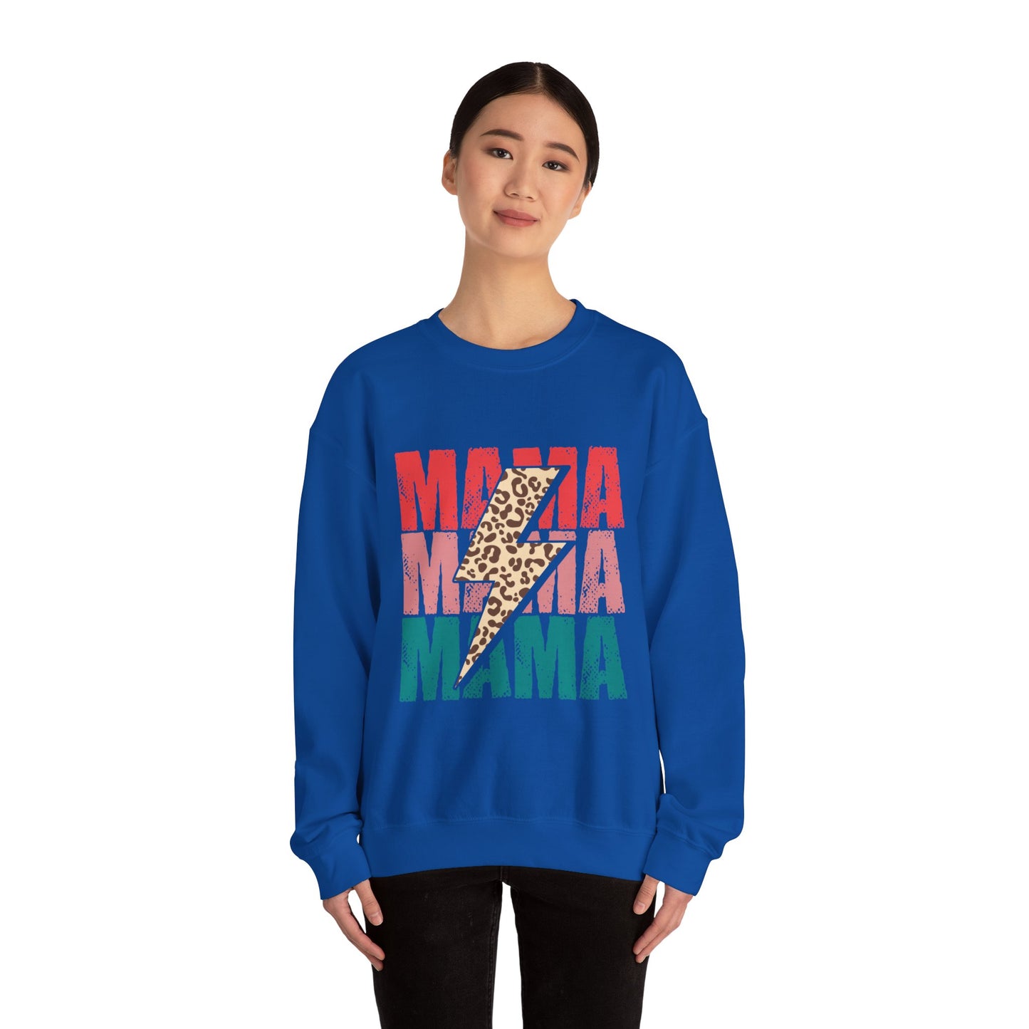 Mama Unisex Heavy Blend Crewneck Sweatshirt