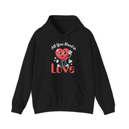 All You Need Is Love Love Hooded Sweatshirt