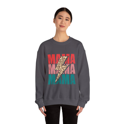 Mama Unisex Heavy Blend Crewneck Sweatshirt