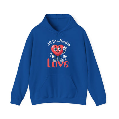 All You Need Is Love Love Hooded Sweatshirt