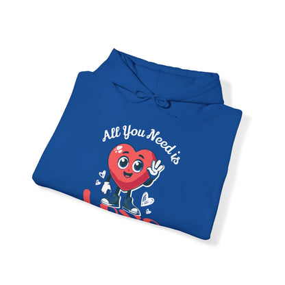 All You Need Is Love Love Hooded Sweatshirt