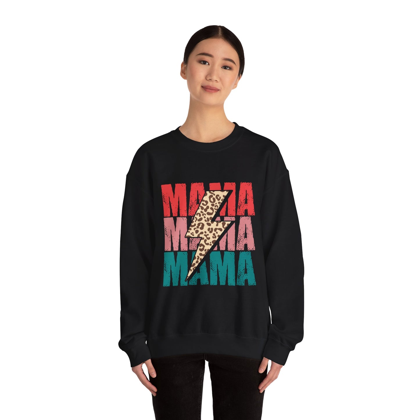 Mama Unisex Heavy Blend Crewneck Sweatshirt