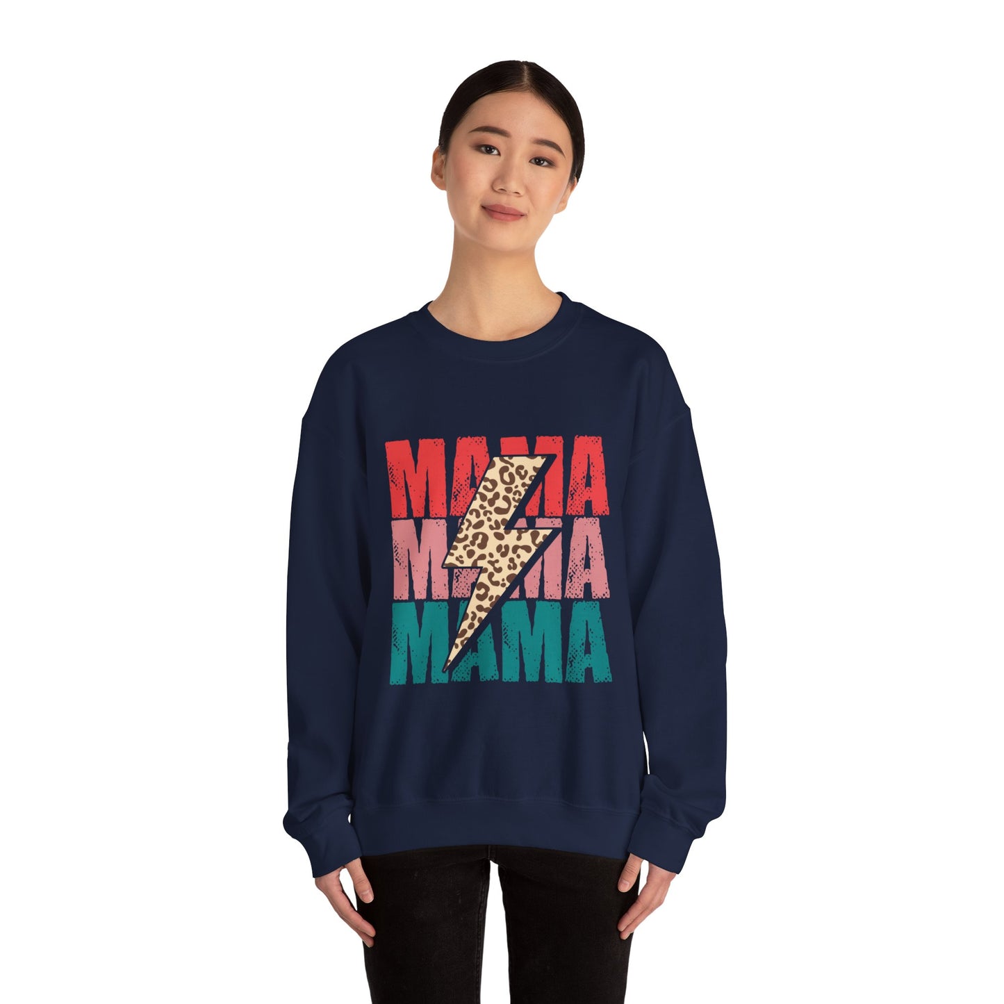 Mama Unisex Heavy Blend Crewneck Sweatshirt