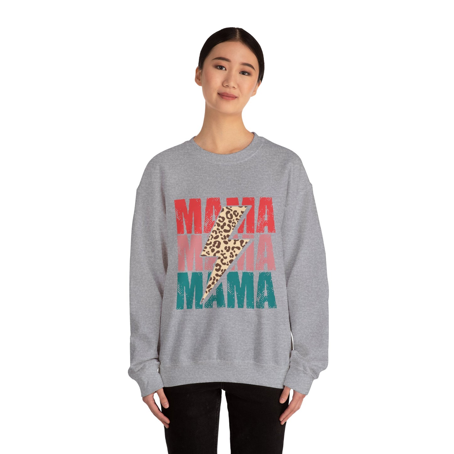 Mama Unisex Heavy Blend Crewneck Sweatshirt