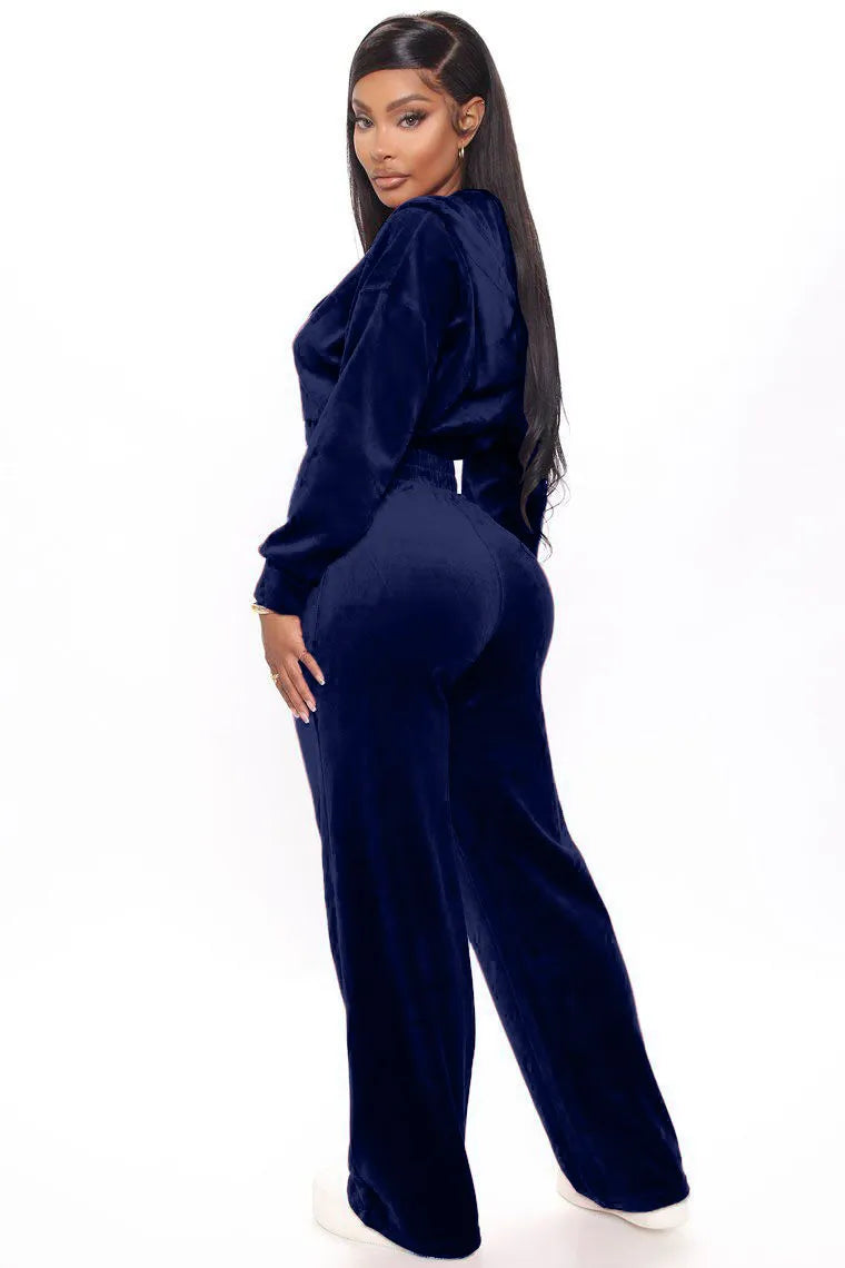 Viral Womens Velour Tracksuit