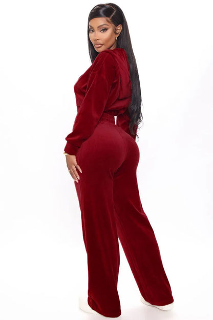 Viral Womens Velour Tracksuit