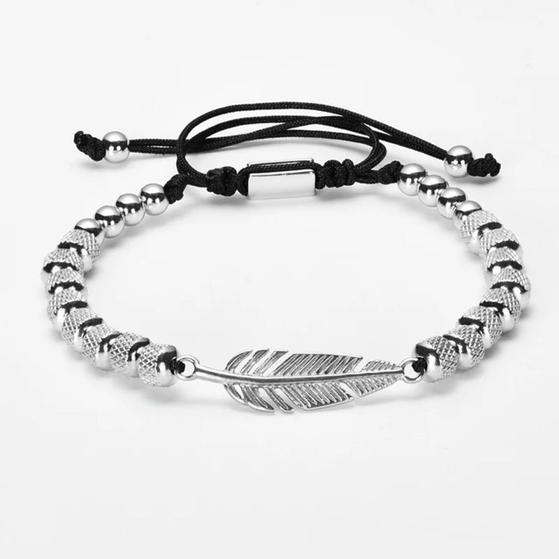 Luxury Crown Men Bracelet 316L Stainless Steel Bracelet Banlge Titanium Steel Gold Color Bracelet Adjust Size Men Jewelry Gift